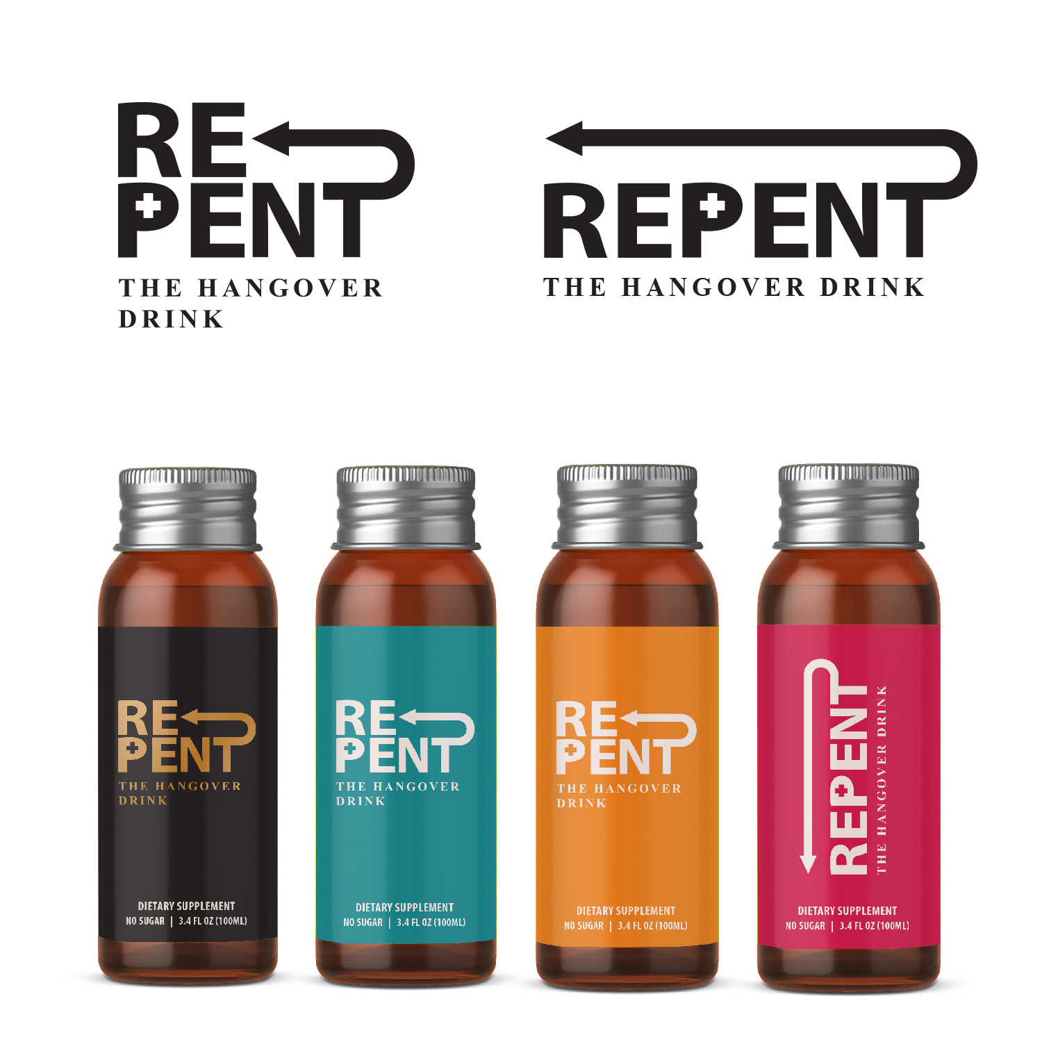 Repent Logo + Label